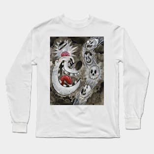 Crazy Face Long Sleeve T-Shirt